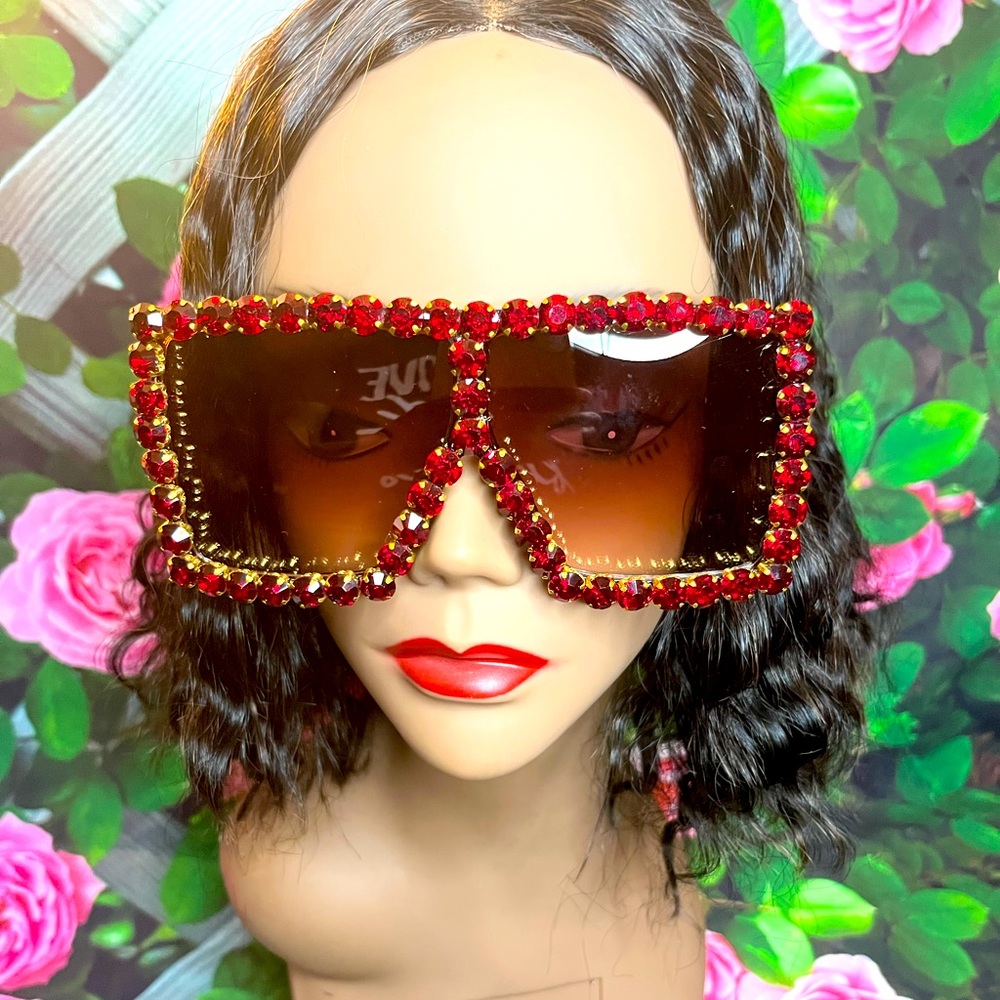 Red Bling Shades